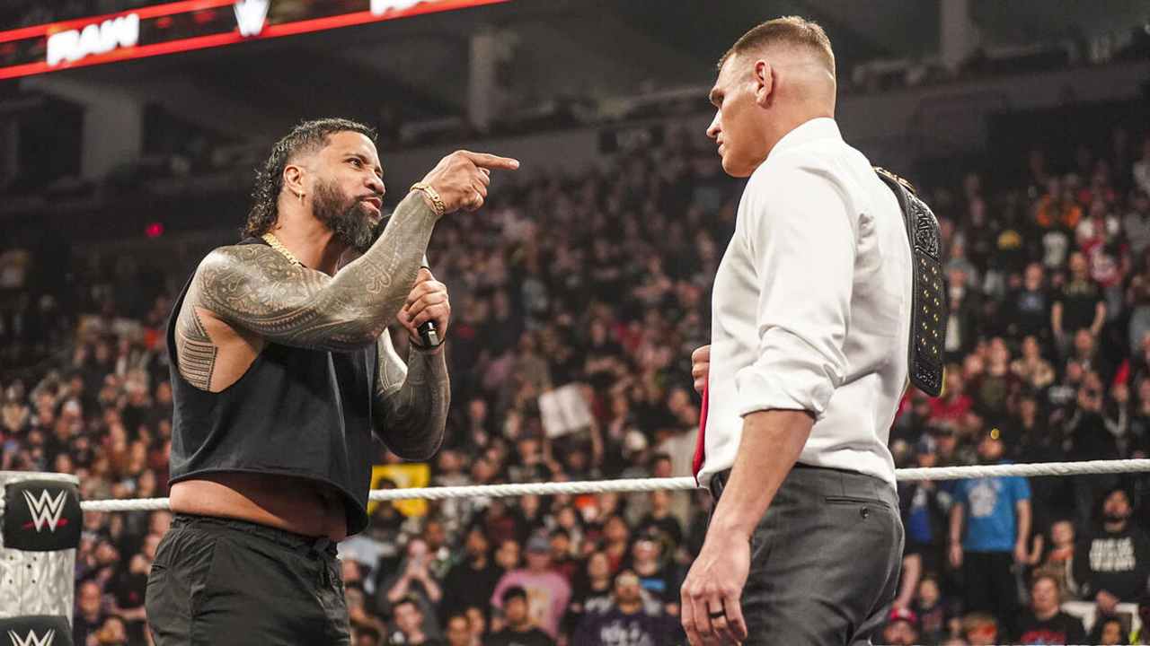 WWE Raw Jey Uso Gunther
