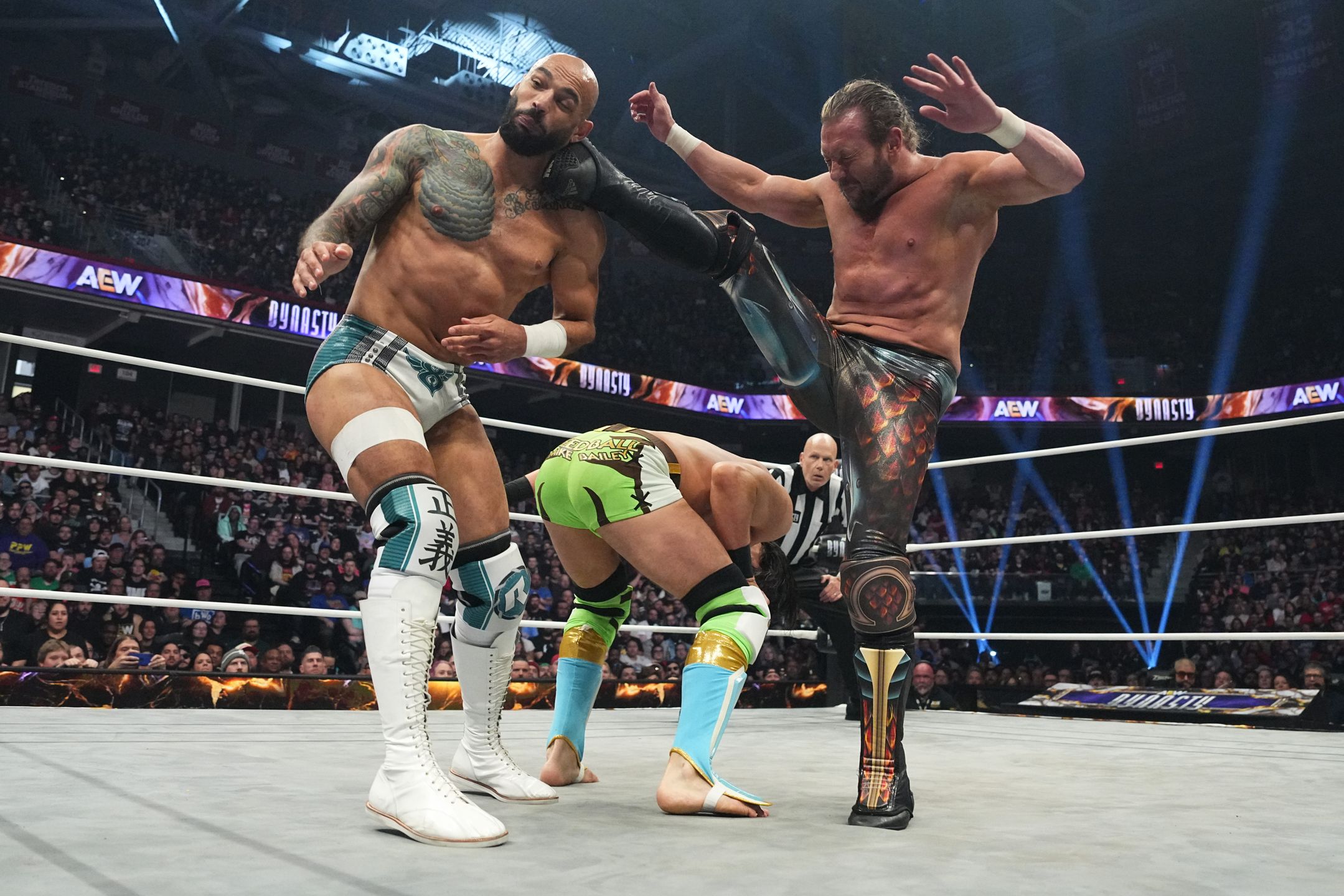 Kenny Omega Ricochet Mike Bailey