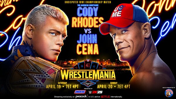WWE WrestleMania 41 John Cena