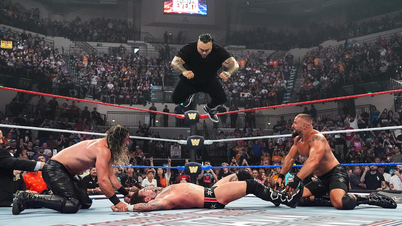 WWE Saturday Night's Main Event Seth Rollins Bronson Reed Bron Breakker CM Punk