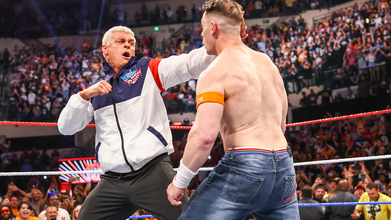 WWE Saturday Night's Main Event Cody Rhodes John Cena