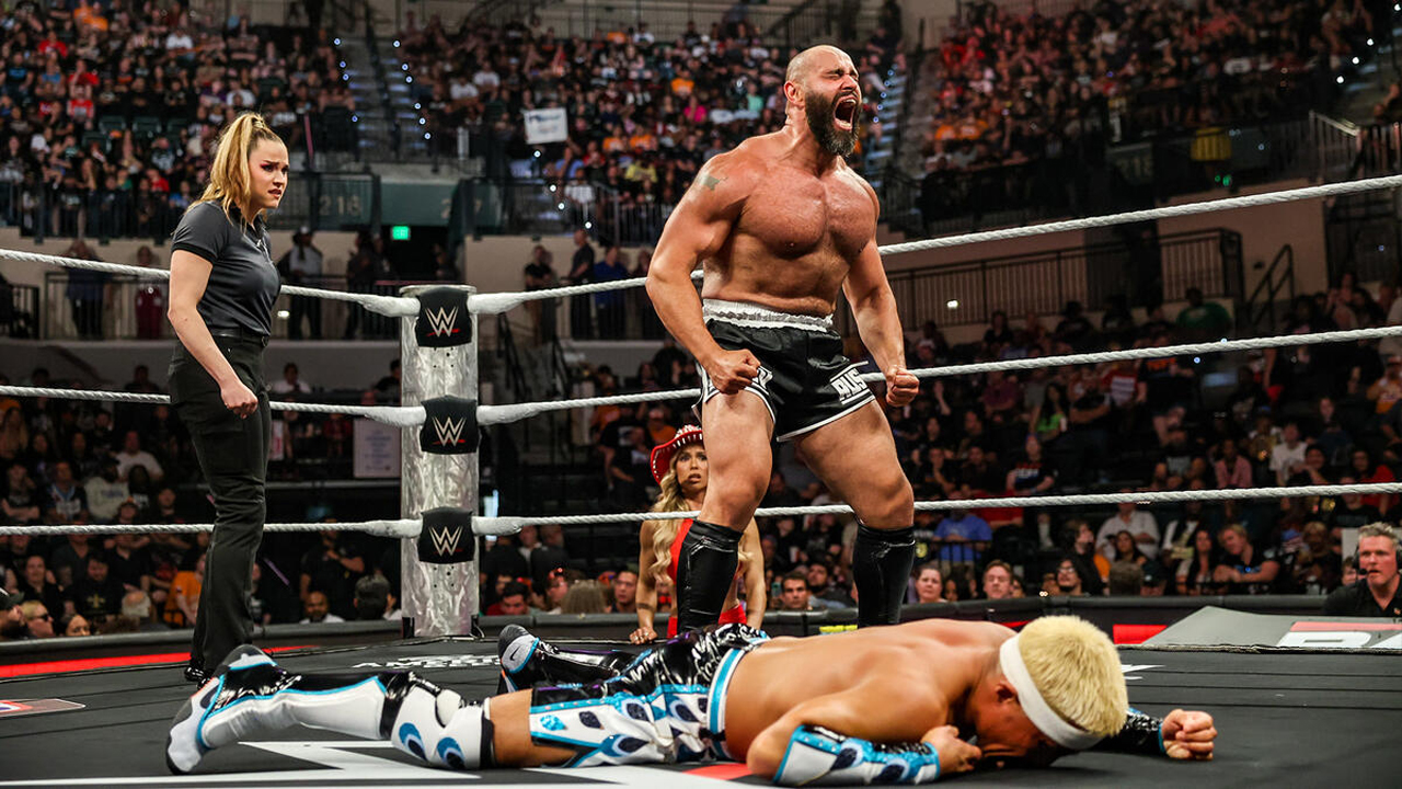 WWE Raw Rusev Akira Tozawa