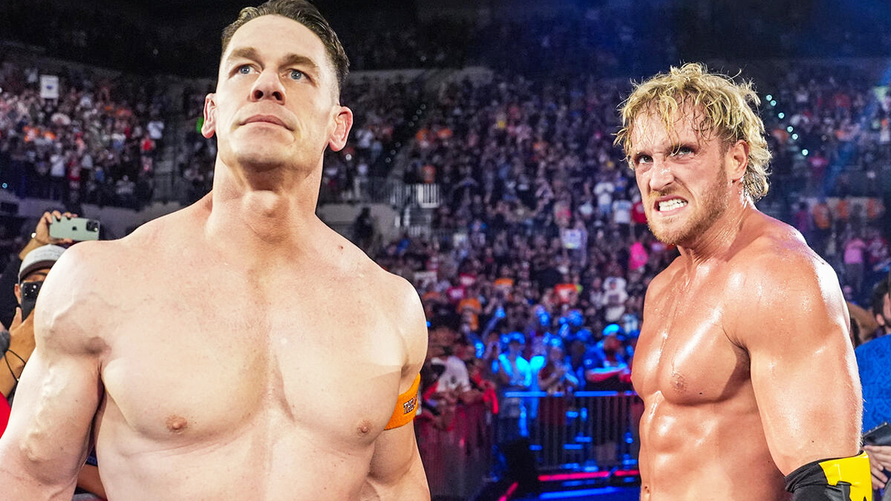 WWE Saturday Night's Main Event John Cena Logan Paul