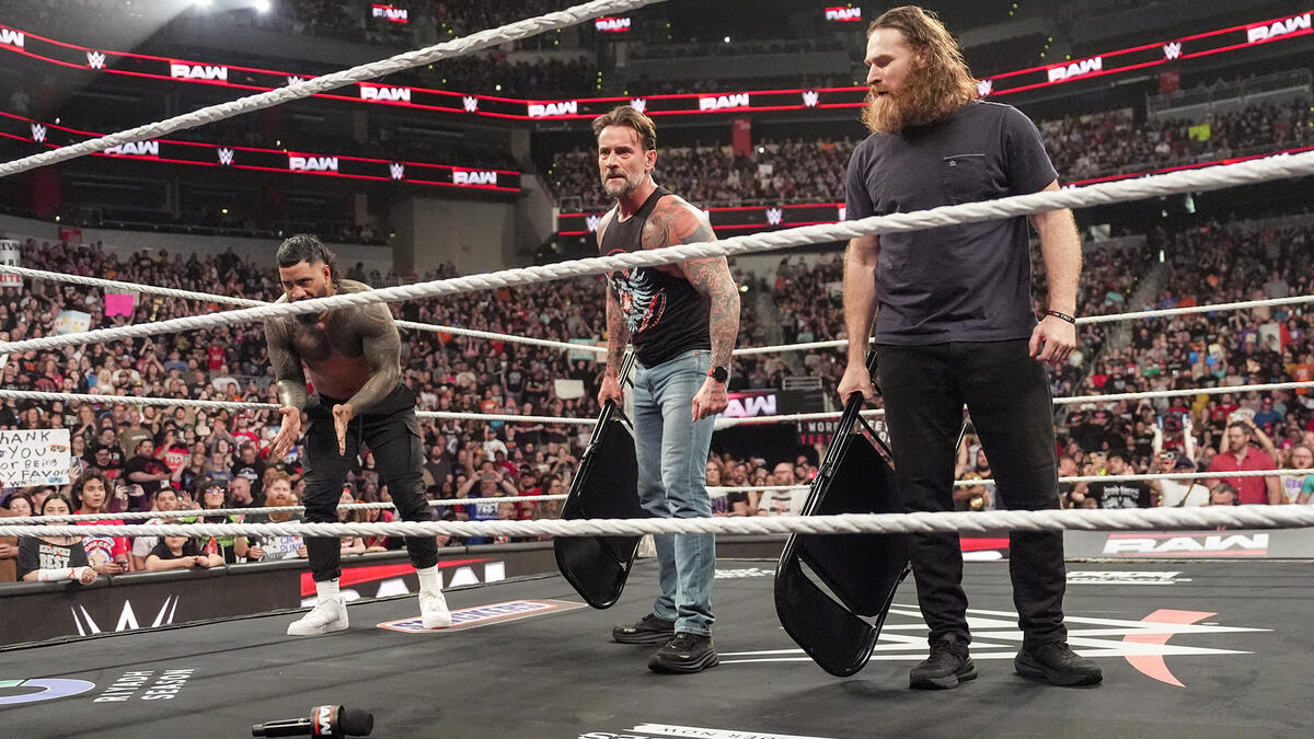 Jey Uso CM Punk Sami Zayn