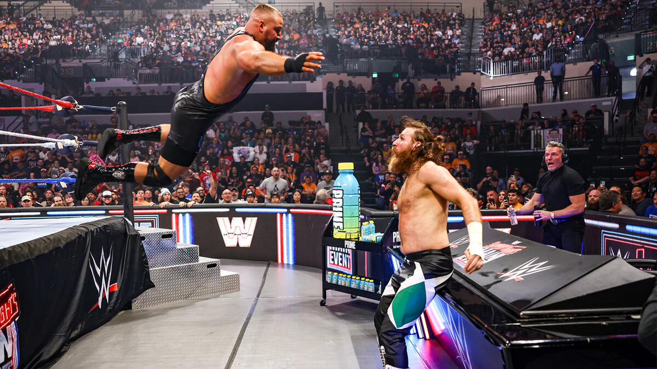 WWE Saturday Night's Main Event Bron Breakker Sami Zayn Pat McAfee