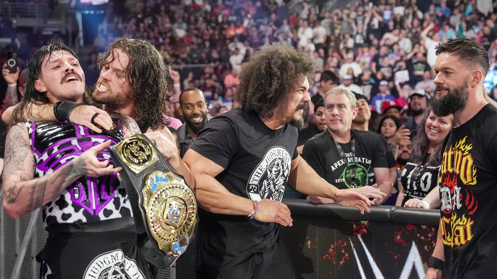 WWE Backlash 2025 Dominik Mysterio JD McDonagh Finn Balor Carlito Judgment Day