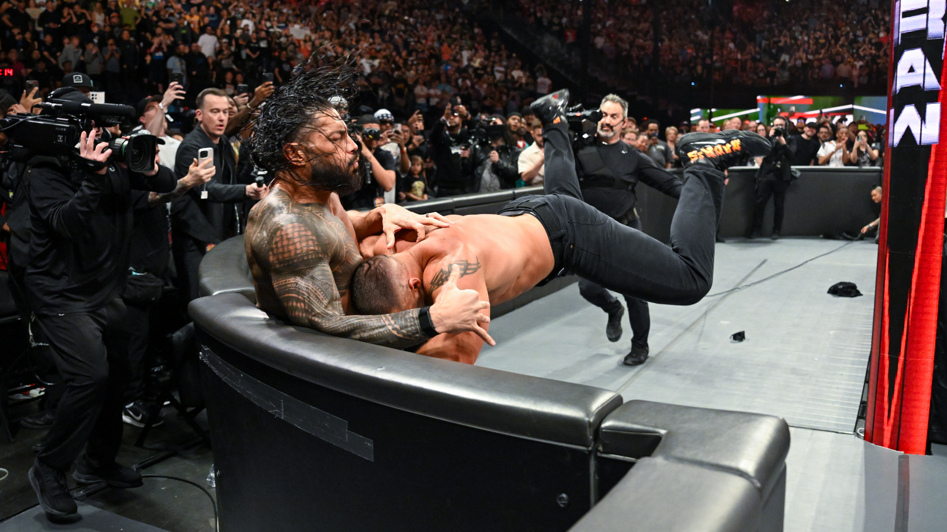 Bron Breakker Roman Reigns