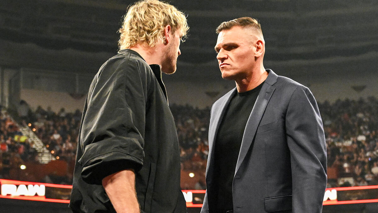 WWE Raw Logan Paul Gunther