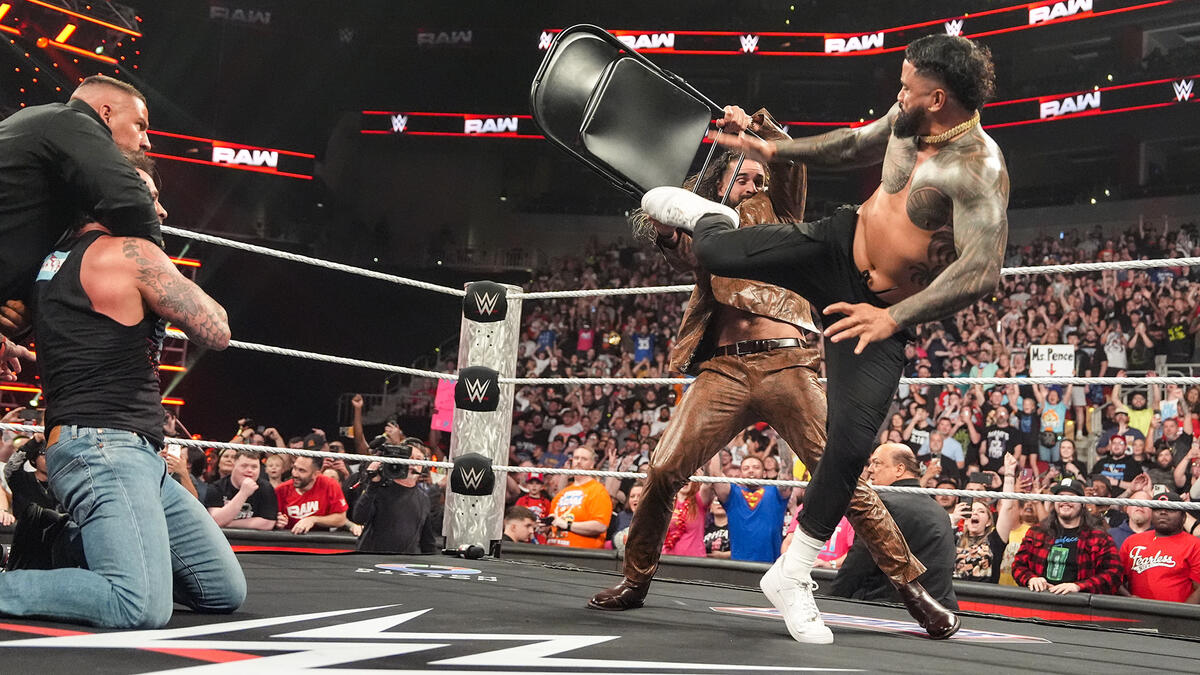 Jey Uso Seth Rollins CM Punk Bron Breakker