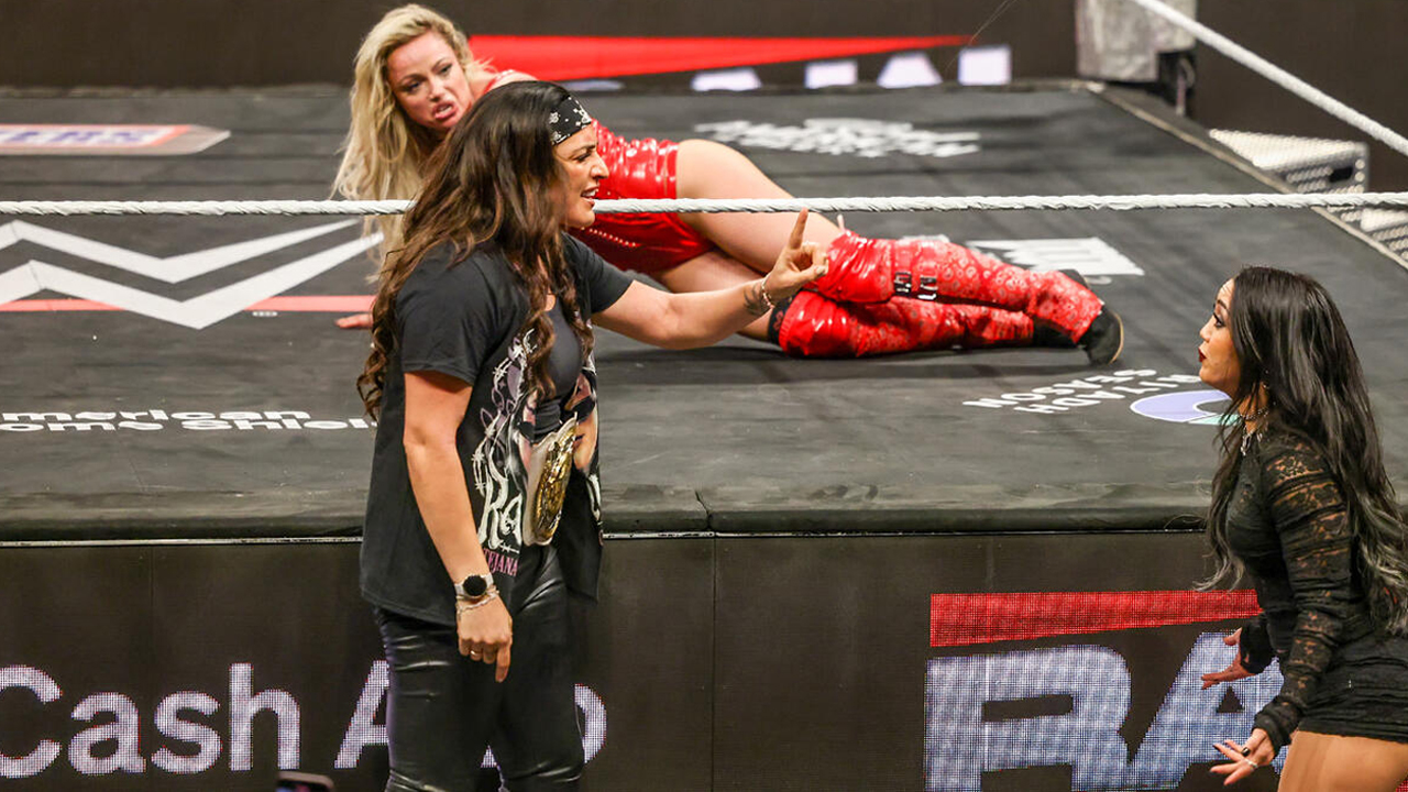 WWE Raw Liv Morgan Raquel Rodriguez Roxanne Perez