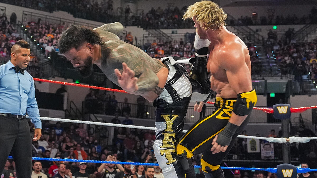 WWE Saturday Night's Main Event Jey Uso Logan Paul