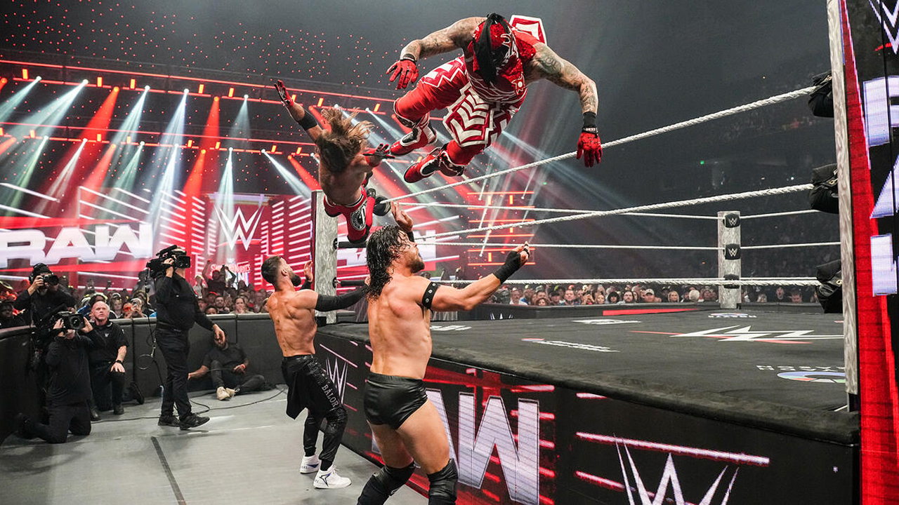 WWE Raw AJ Styles Penta Judgment Day Finn Balor JD McDonagh