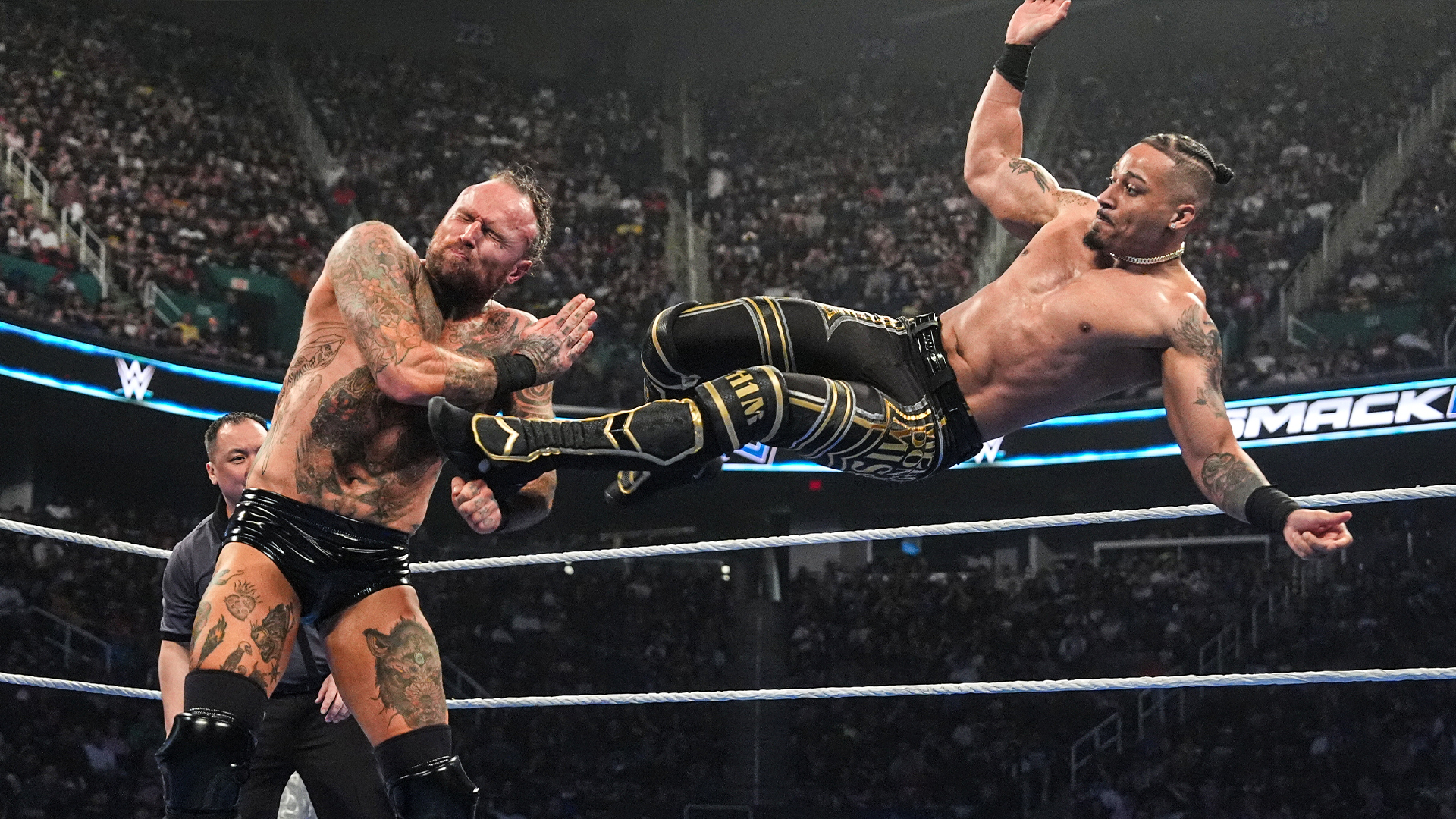 Aleister Black Carmelo Hayes