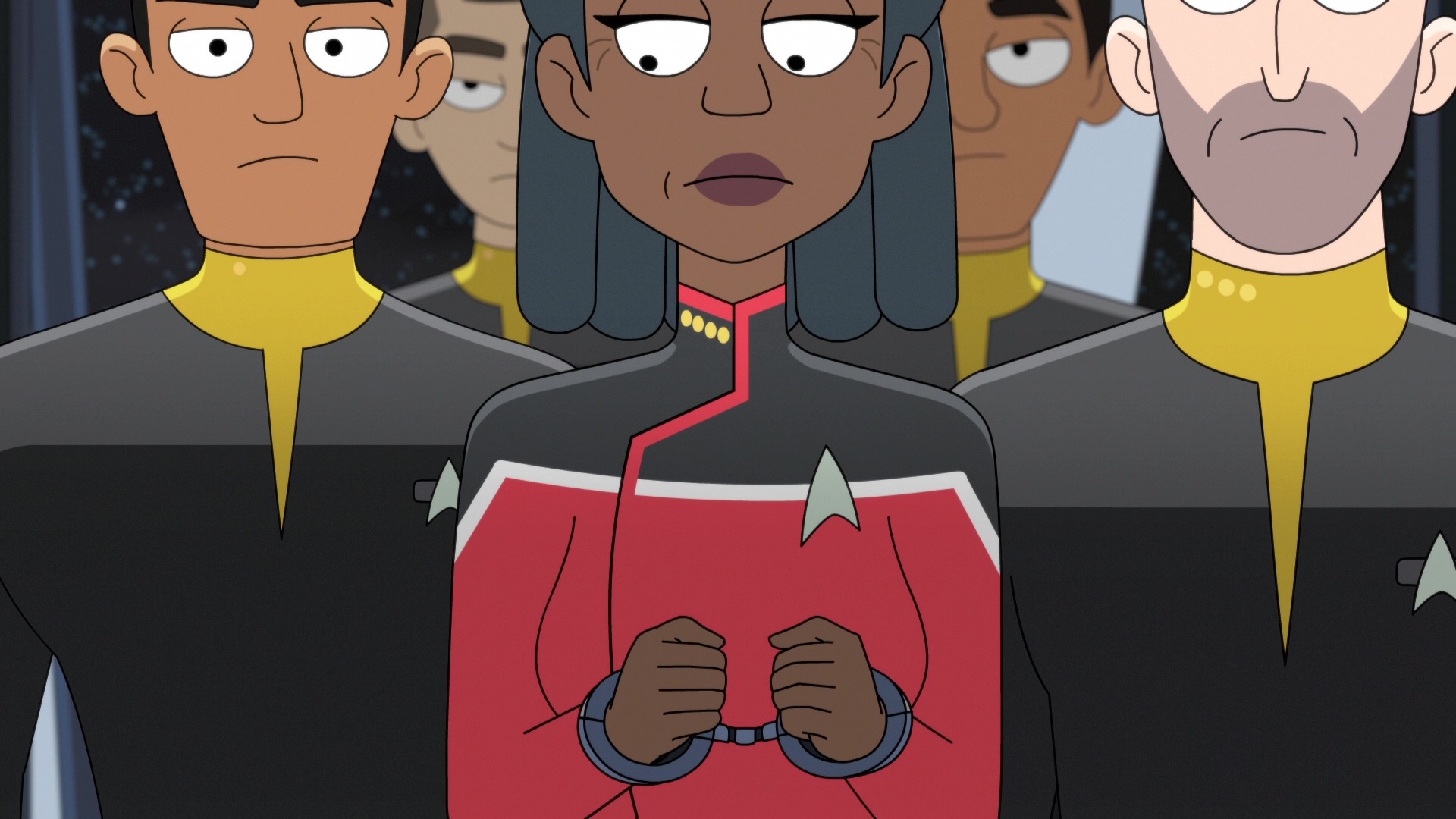 Star Trek Lower Decks First First Contact Freeman