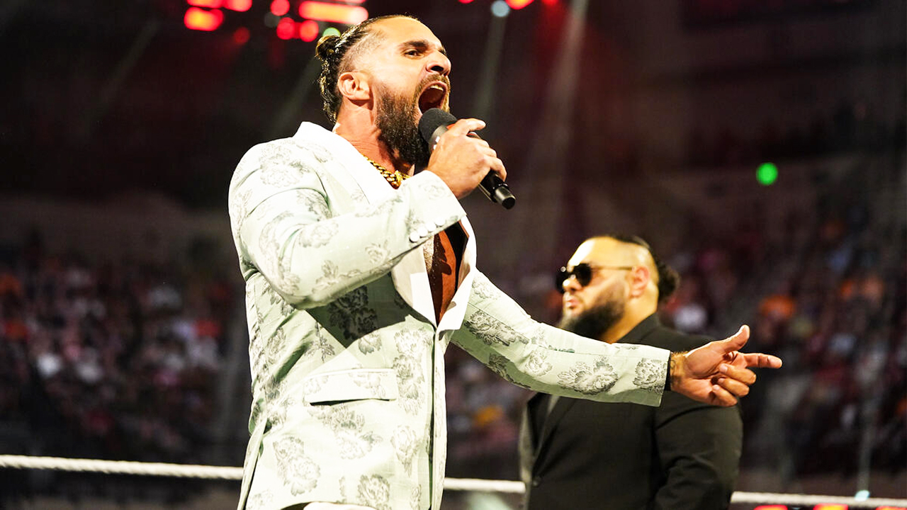 WWE Raw Seth Rollins Bronson Reed