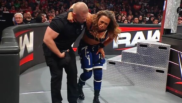 WWE Survivor Series: WarGames 2025 Liv Morgan Dominik Mysterio John Cena