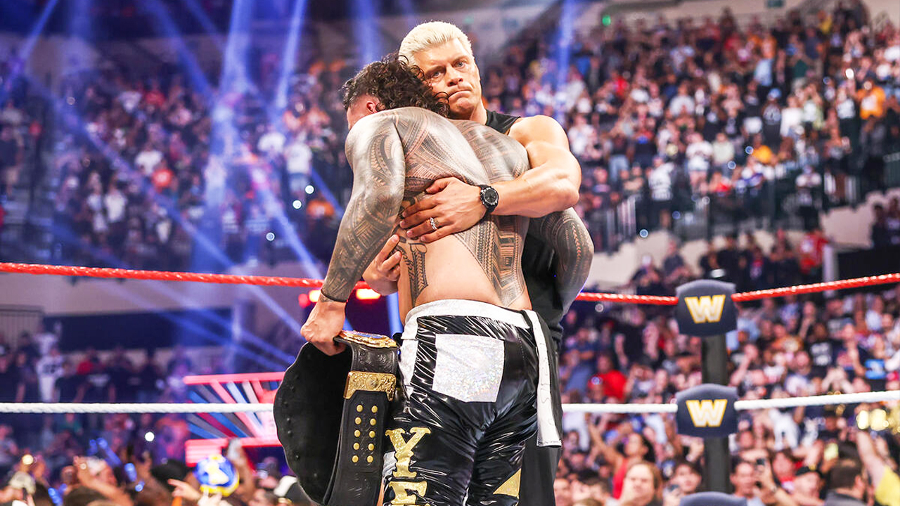 WWE Saturday Night's Main Event Jey Uso Cody Rhodes