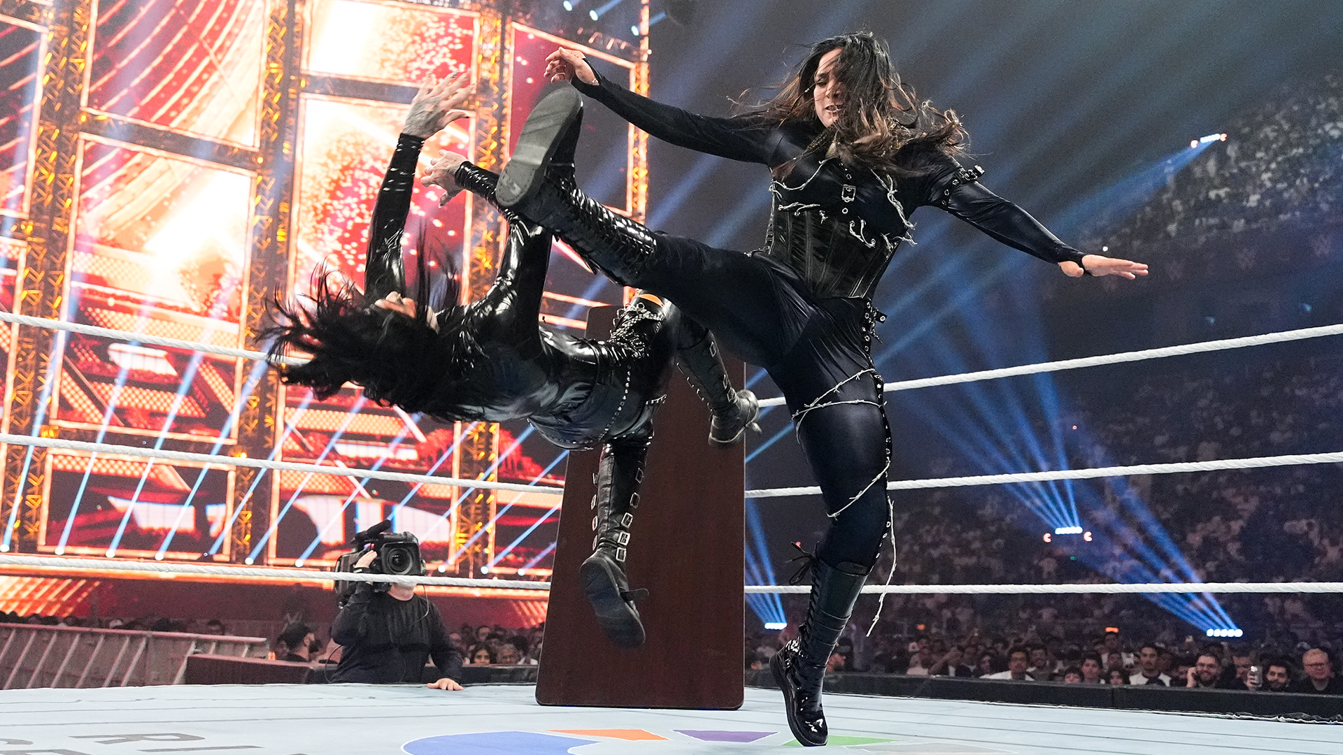 WWE Night Of Champions 2025 Rhea Ripley Raquel Rodriguez