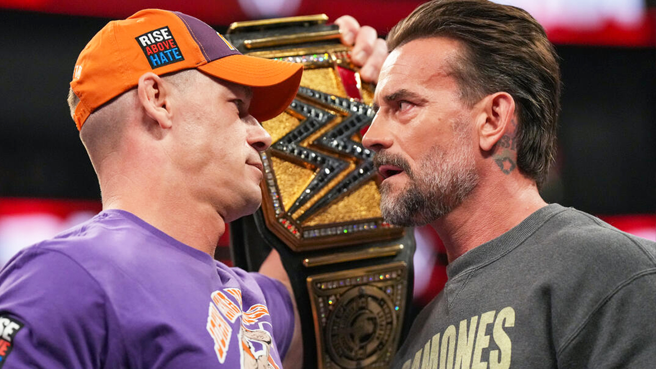 WWE Raw John Cena CM Punk