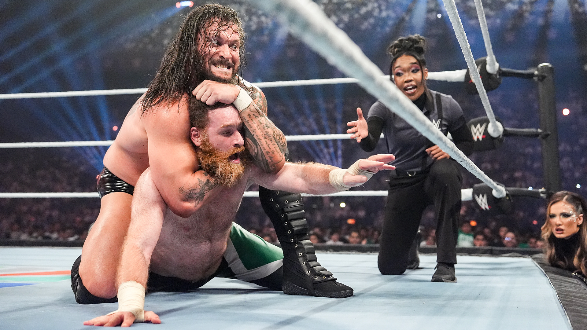 WWE Night Of Champions 2025 Karrion Kross Sami Zayn Scarlett