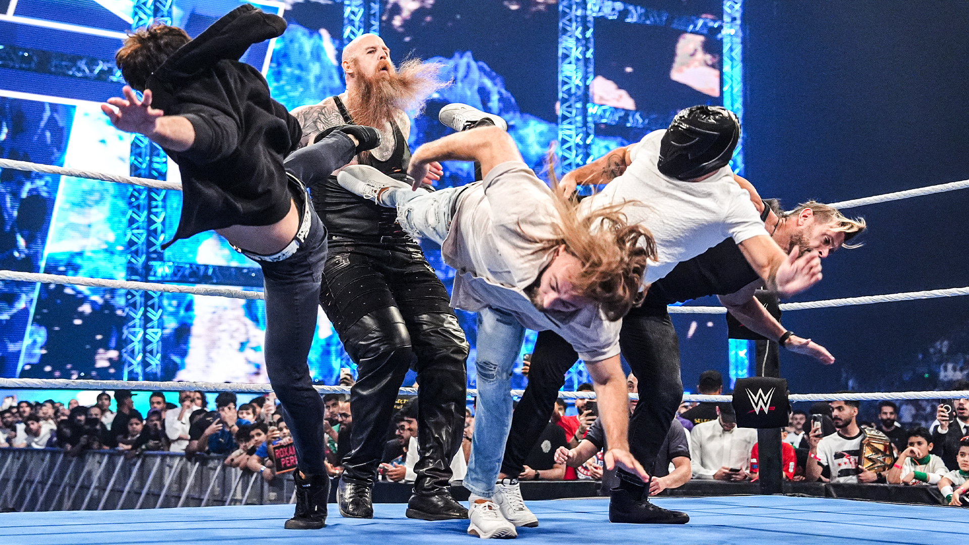 Fraxiom Motor City Machine Guns Erick Rowan Wyatt Sicks