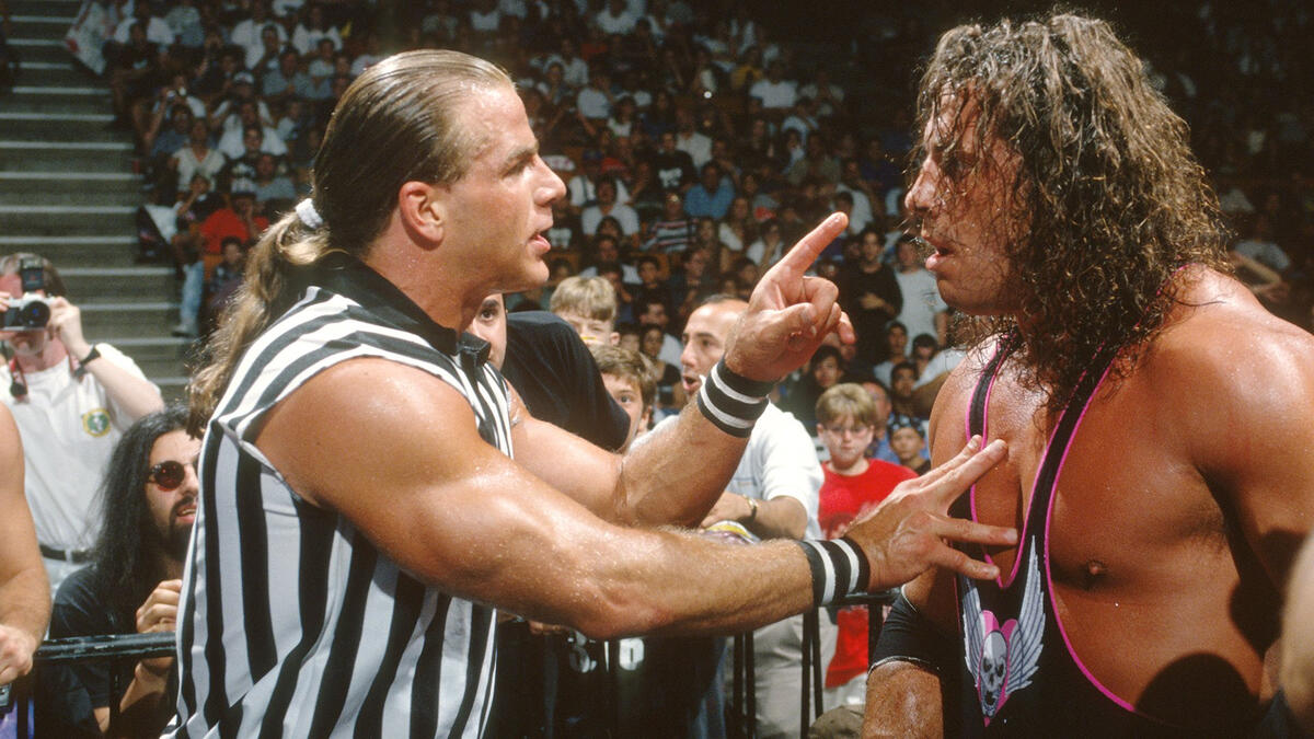 Bret Hart Shawn Michaels Thumb