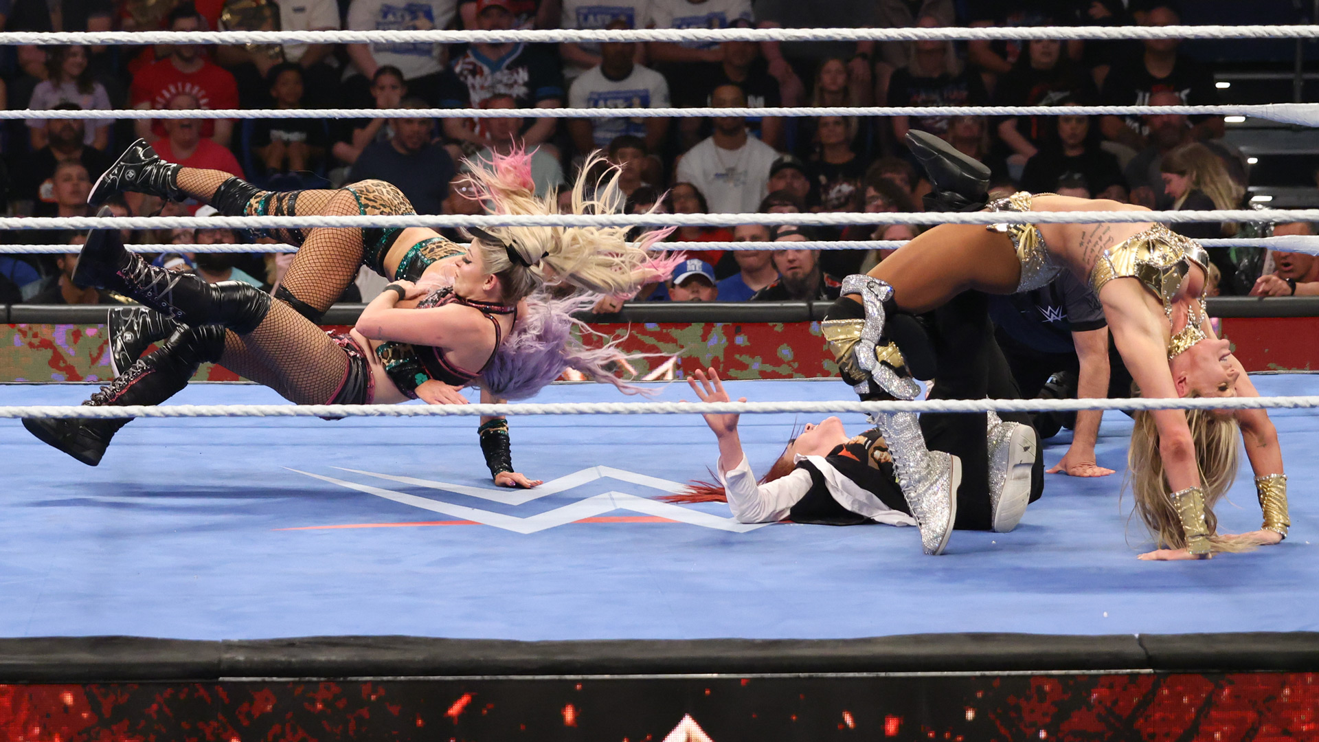 Alexa Bliss Charlotte Flair Candice LeRae Alba Fyre