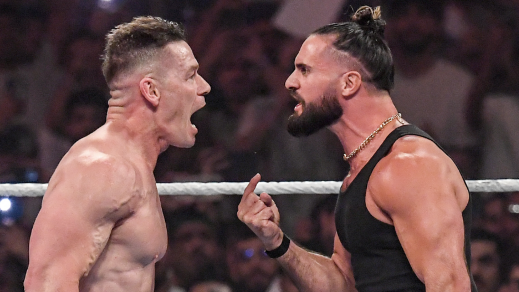 WWE Night Of Champions 2025 John Cena Seth Rollins