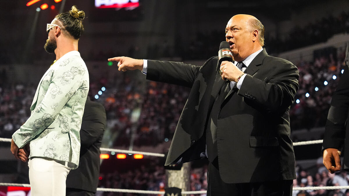 Seth Rollins Paul Heyman