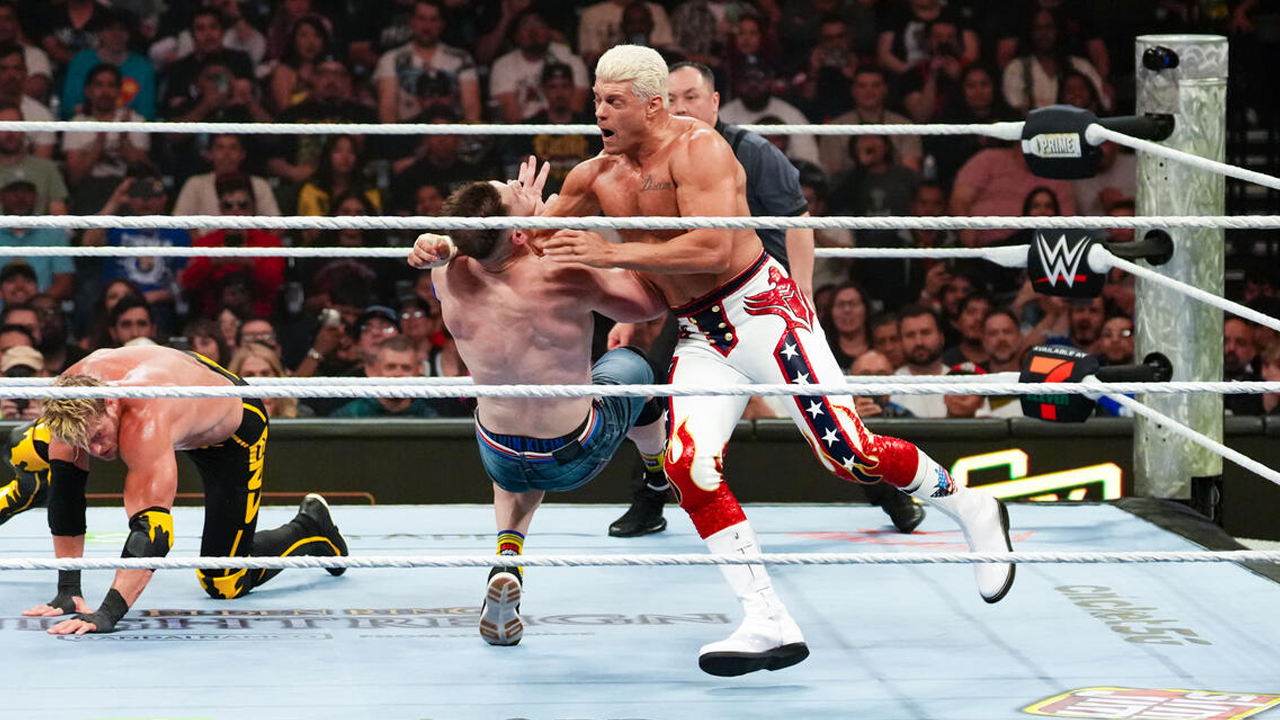WWE Money in the Bank 2025 Logan Paul John Cena Cody Rhodes