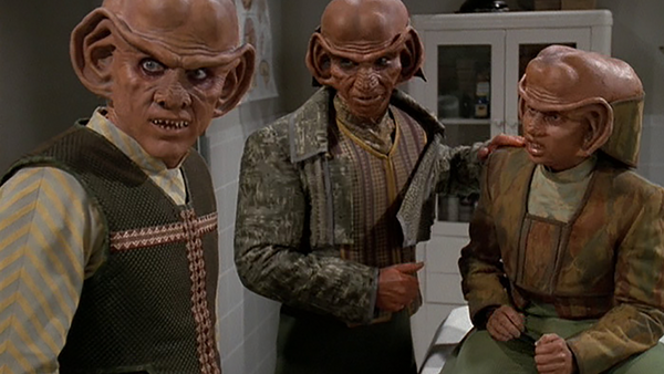 Star Trek Deep Space Nine Little Green Men Quark Nog Rom