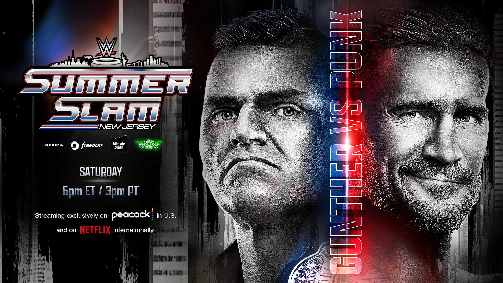 WWE SummerSlam 2025 Gunther CM Punk