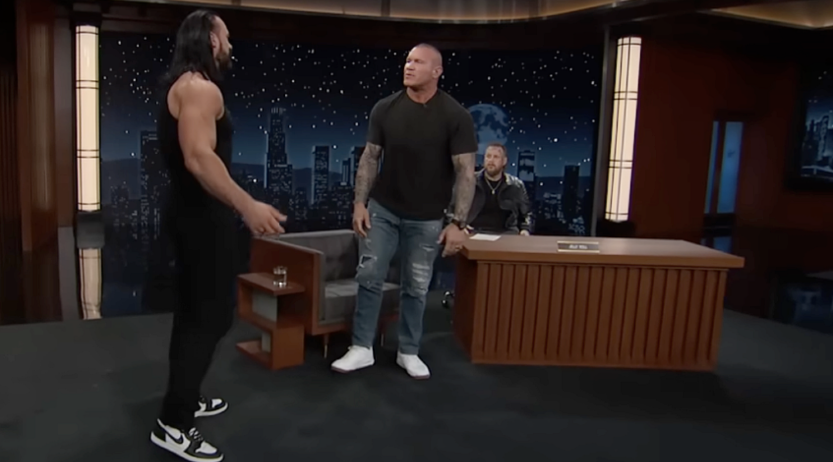 Jimmy Kimmel Live Drew McIntyre Randy Orton Jelly Roll