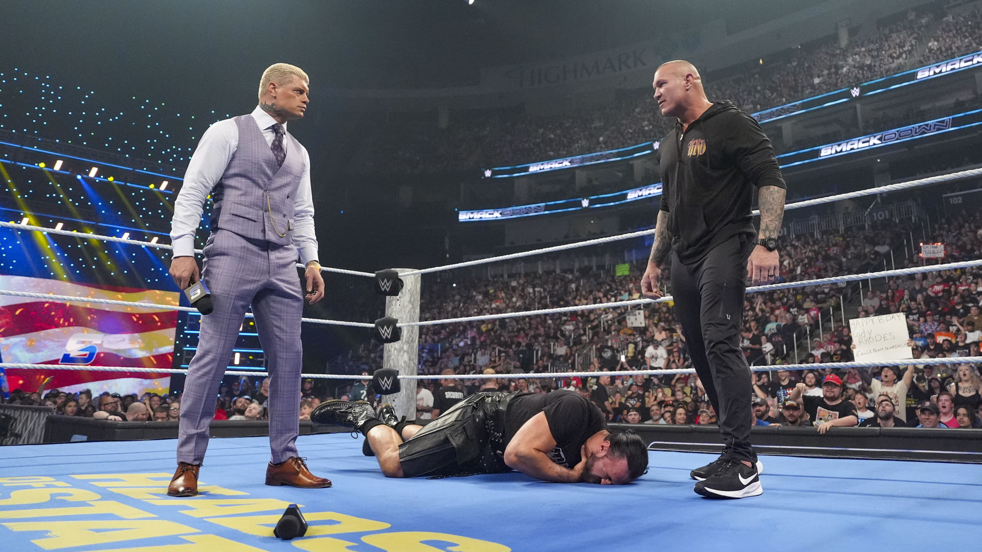 Cody Rhodes Randy Orton Drew McIntyre