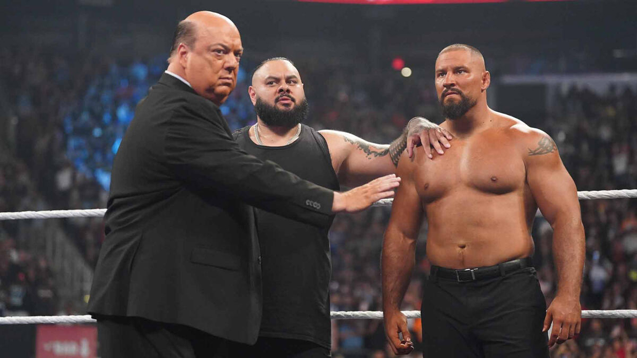WWE Raw Paul Heyman Bronson Reed Bron Breakker