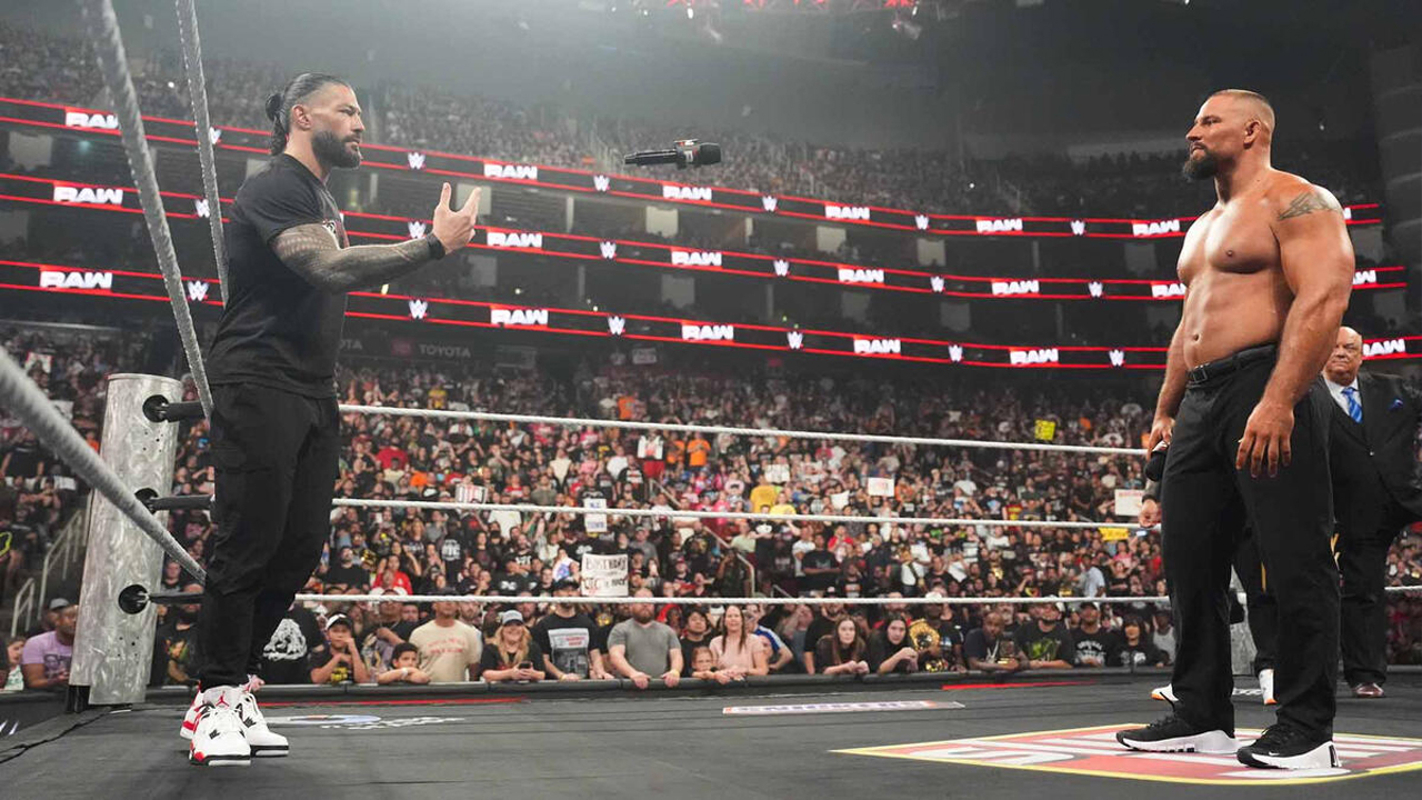 WWE Raw Roman Reigns Bron Breakker Paul Heyman