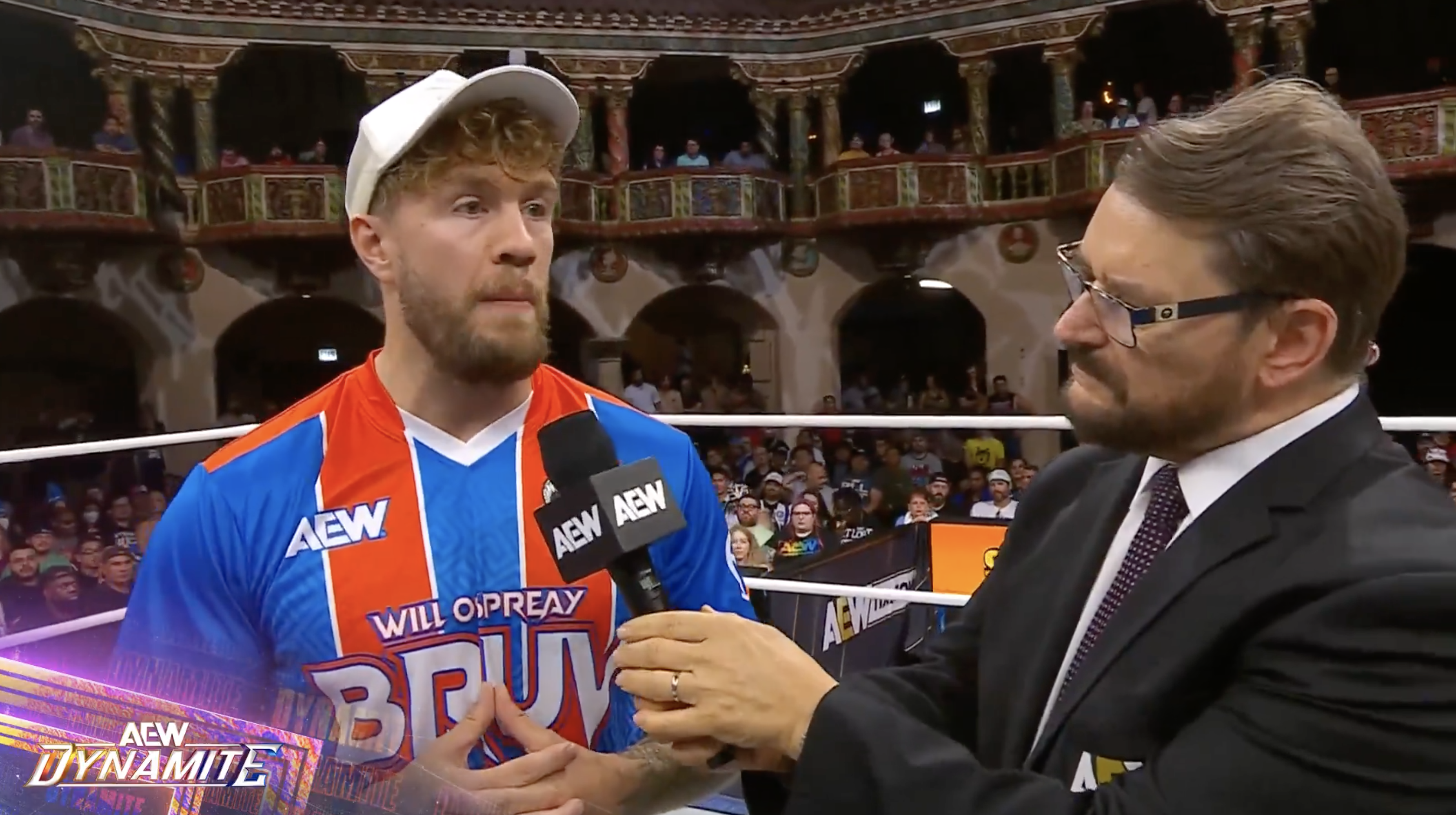 AEW Dynamite Will Ospreay Tony Schiavone