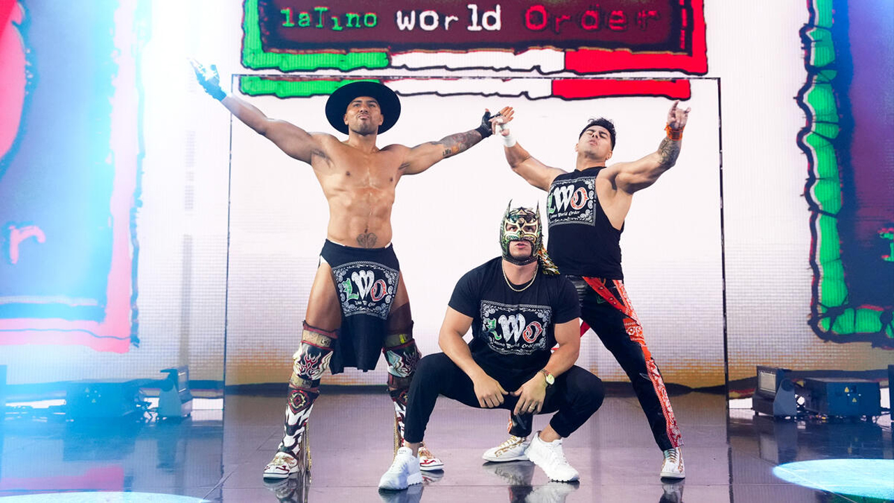 WWE Raw LWO Joaquin Wilde Dragon Lee Cruz Del Toro