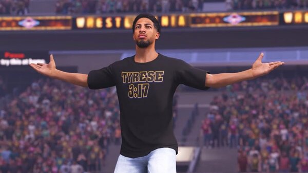 WWE 2K25 Tyrese Haliburton