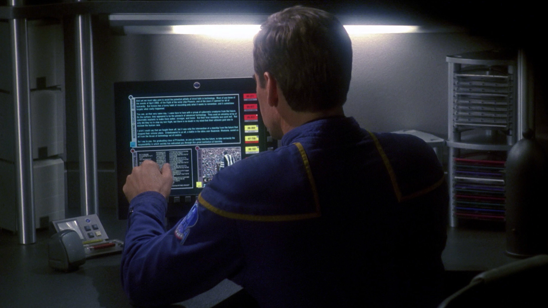 Star Trek Enterprise Regeneration Zefram Cochrane Commencement Address Captain Archer
