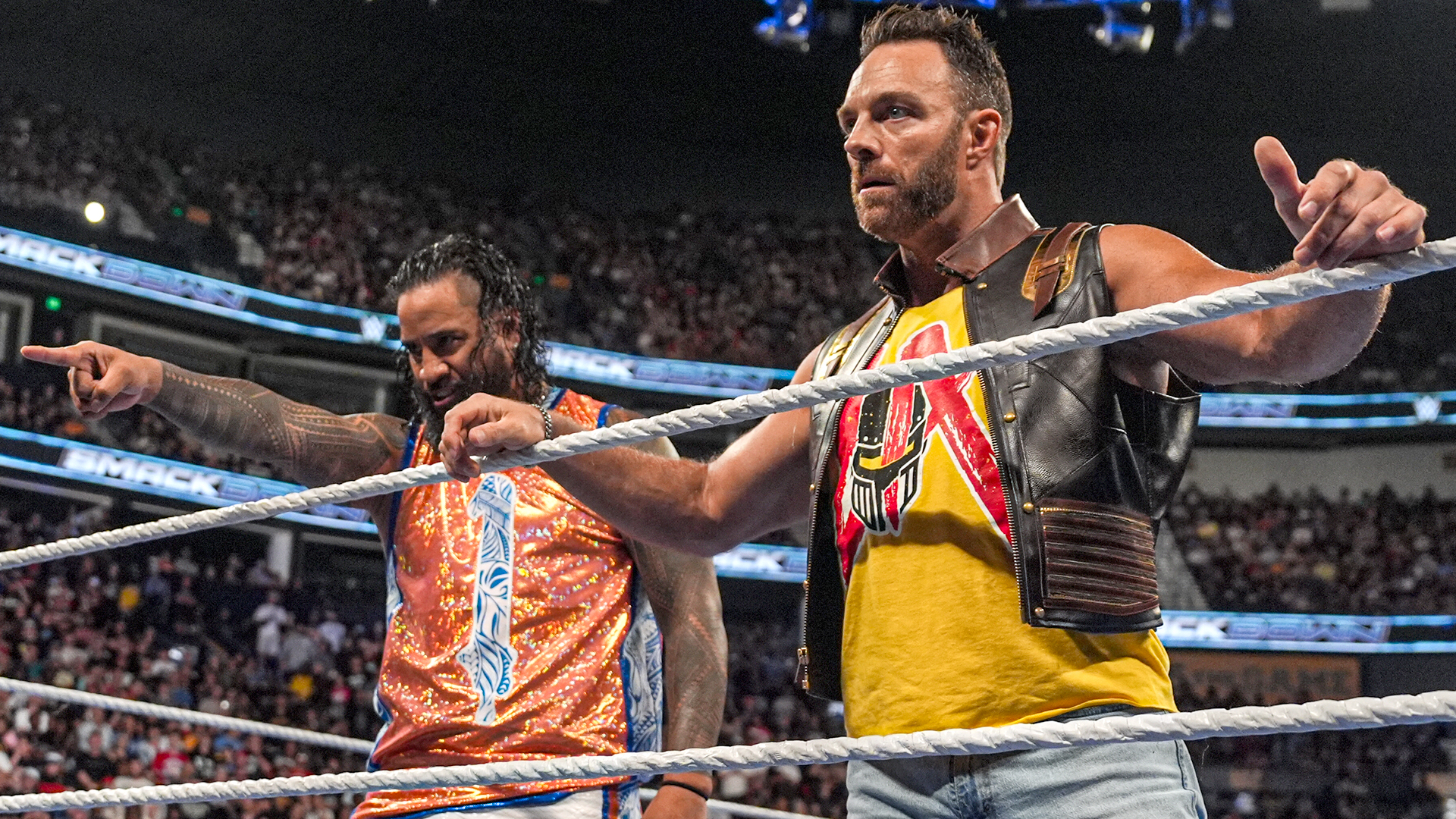 LA Knight Jimmy Uso