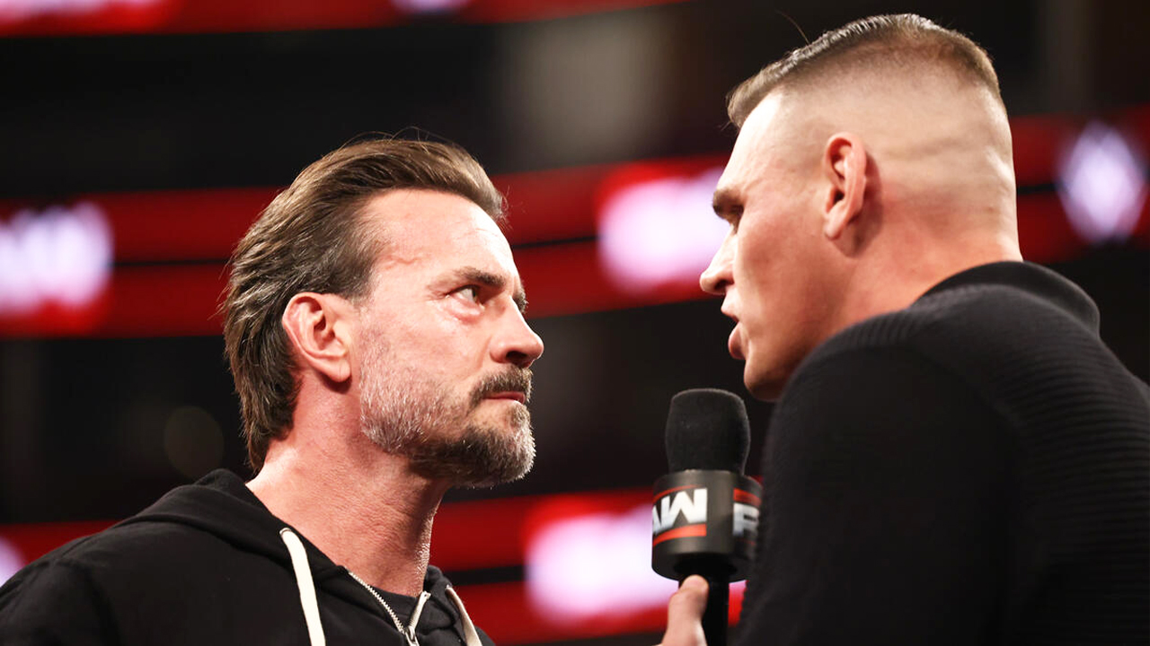 WWE Raw CM Punk Gunther