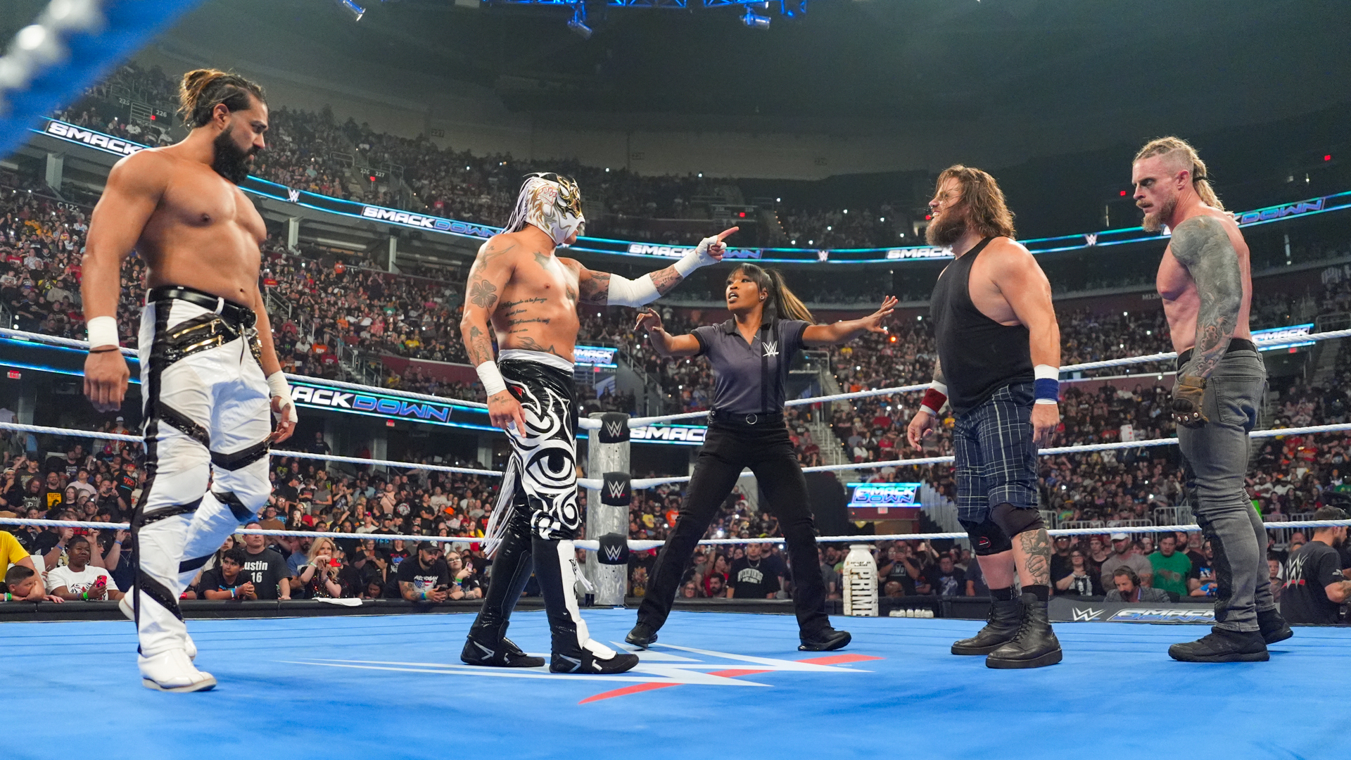 Andrade Rey Fenix The Wyatt Sicks Joe Gacy Dexter Lumis