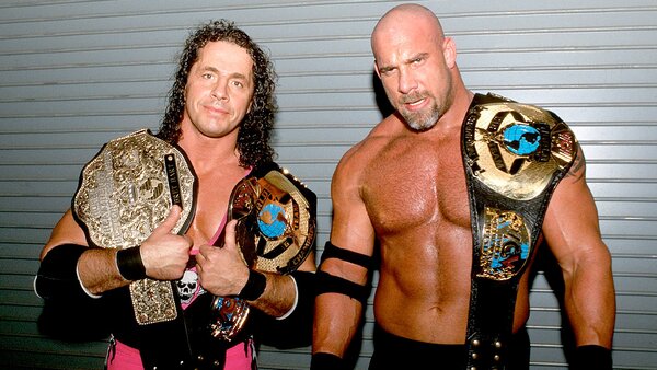 Bret Hart Goldberg WCW