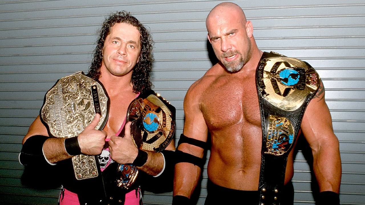 Bret Hart Goldberg WCW
