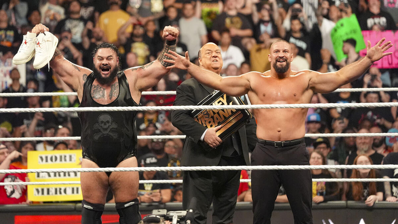 WWE Raw Bronson Reed Paul Heyman Bron Breakker