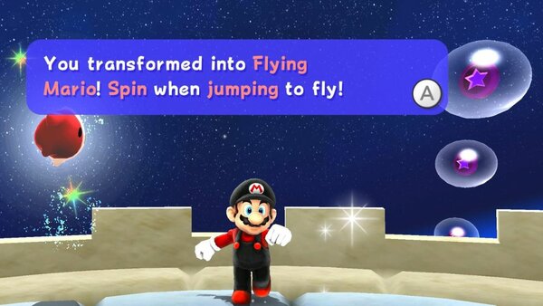 Mario Galaxy Red Star