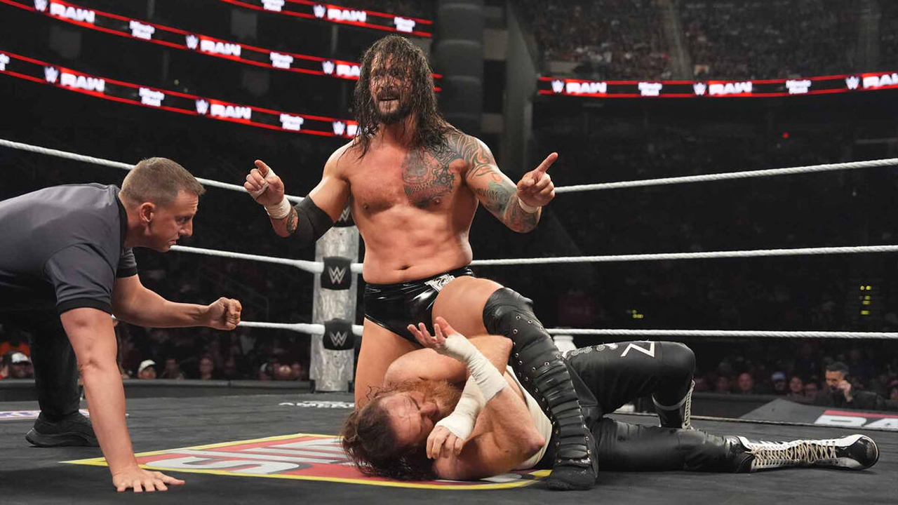 WWE Raw Karrion Kross Sami Zayn