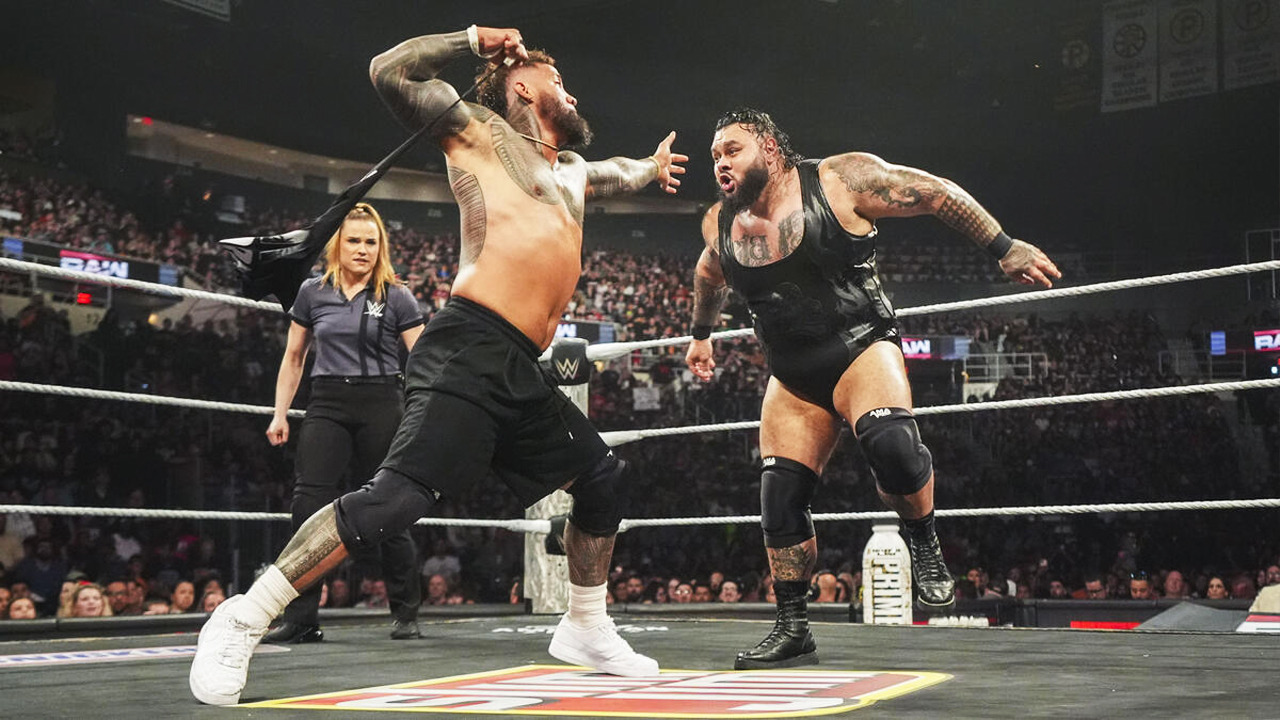 WWE Raw Jey Uso Bronson Reed