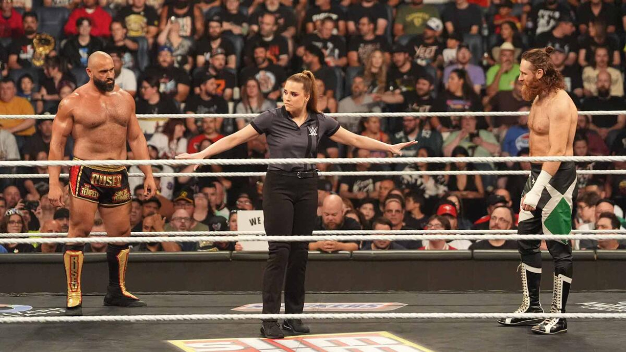 WWE Raw Rusev Sami Zayn